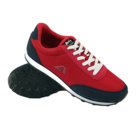 American Club Americké červené pánské sportovní boty se zavazováním námořnická modrá 3