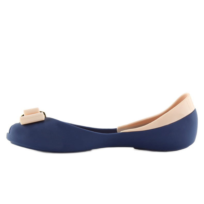 NAVY / D.BEIGE tmavě modré balerínky melissa námořnická modř 2