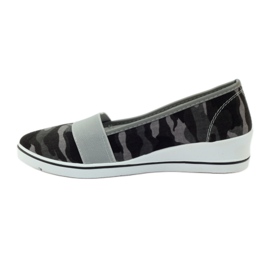 Camo tenisky na klínovém podpatku Mckey 182 zelený 2
