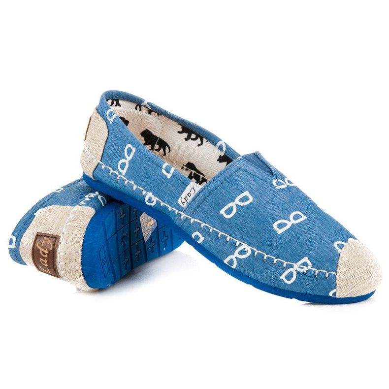 L. Day Modré slipy modrý 1