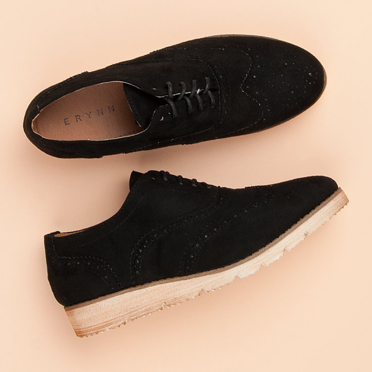 Erynn Černé retro boty černý 2