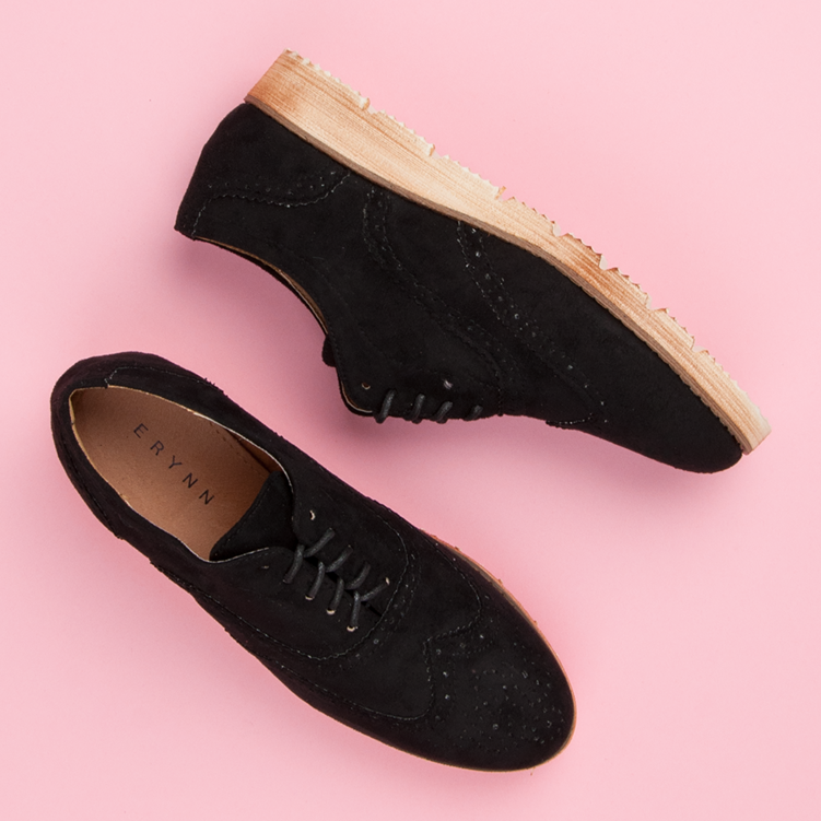 Erynn Černé retro boty černá 1