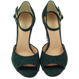 ESPINTO 246 zelené sandály zelená červené 4 ESPINTO 246 zelené sandály zelená červené 4