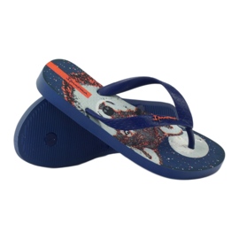 Ipanema Children's Flip -Flops s vlčí námořnictvo modrou modrý 3