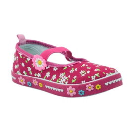 American Club Americké kožené tenisky se stélkou růžový 1