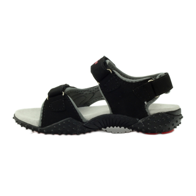 American Club Sandály s americkou koženou vložkou 5267 černá 2