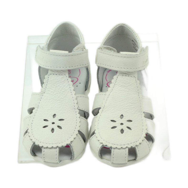 Bílé sandály Ren But 1477 bílý 5