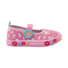 American Club Americké kožené tenisky se stélkou zelená žlutá růžový 1