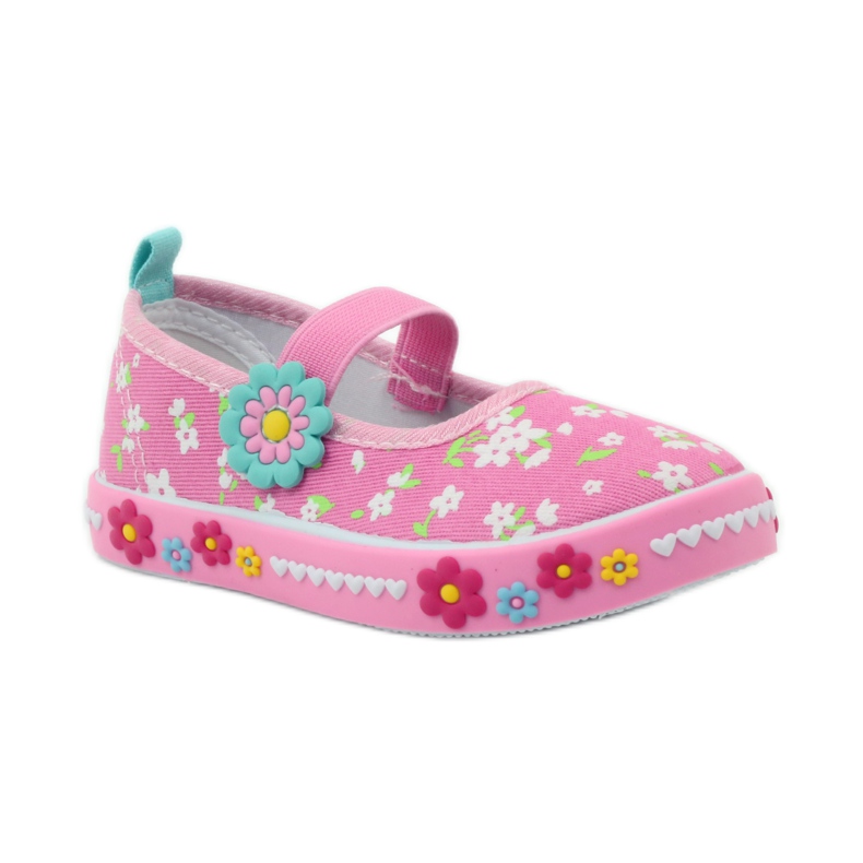 American Club Americké kožené tenisky se stélkou zelená žlutá růžový 2