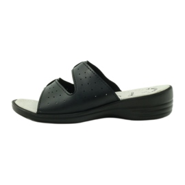 American Club Pohodlné zdravotní pantofle American 2/2018 černá 2