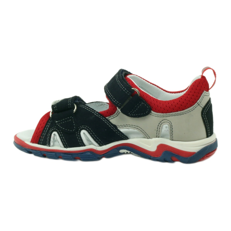 Sandály na suchý zip Bartek 16187 šedá 2