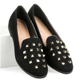 Bestelle Černí páni s cvočky černý 1