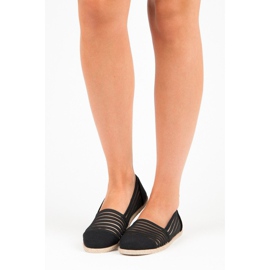 Vinceza Průhledné espadrilky Mckeylor černá 1