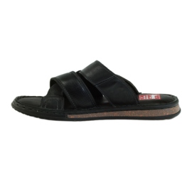 American Club Pánské pantofle světlý EVA americký spodek černá 2