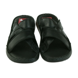 American Club Pánské pantofle světlý EVA americký spodek černá 4