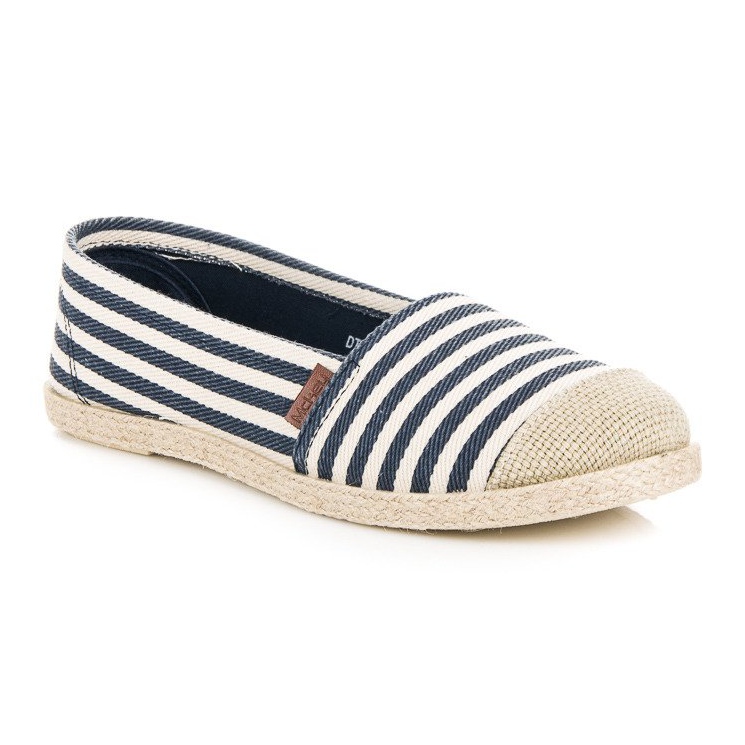 McKey Žebrované espadrilky modrý 1