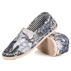 McKey Pohodlné šedé espadrilky šedá 3