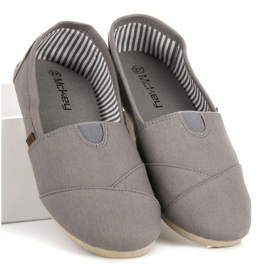 McKey Pánské espadrilky šedá 1