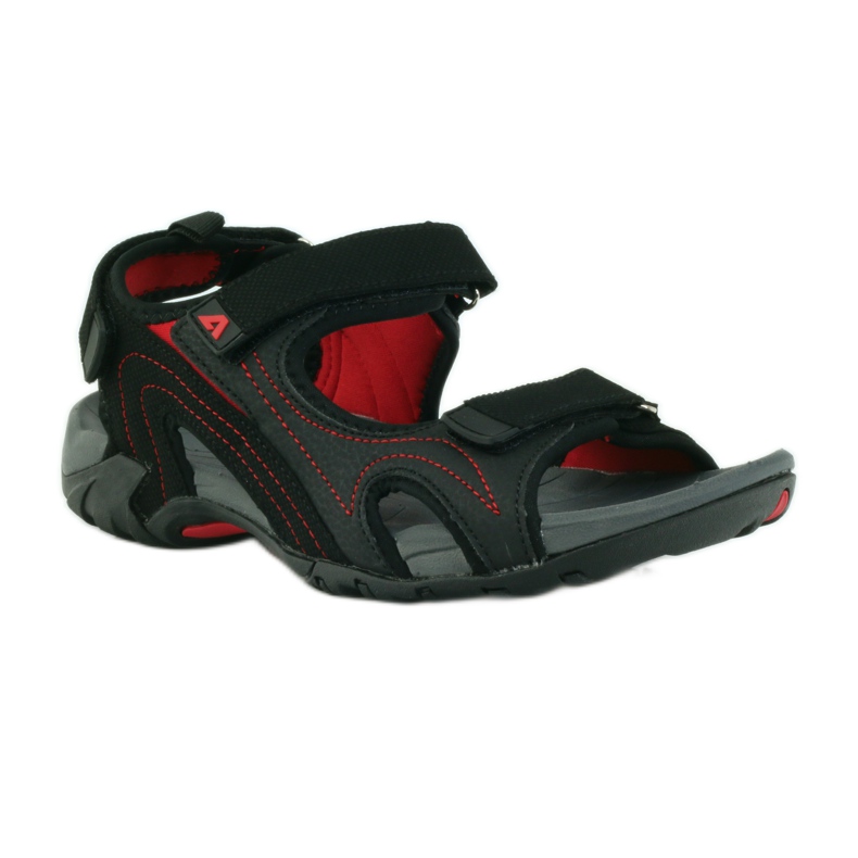 American Club Americké dámské sandály s pěnovou stélkou černá 1