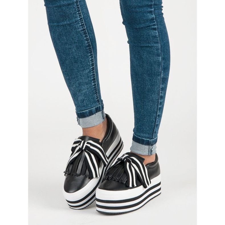 Módní tenisky vices černá 1