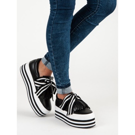 Módní tenisky vices černá 2