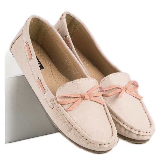 Tullo Stylové semišové mokasíny hnědý 1