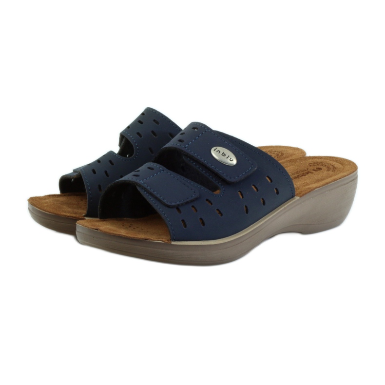 Klínek na suchý zip Inblu PL029 námořnická modř 3