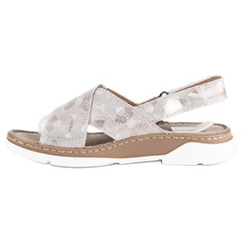 Filippo Ploché sandály z přírodní kůže žlutá 1 Filippo Ploché sandály z přírodní kůže žlutá 1