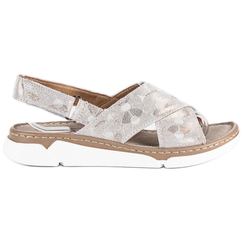 Filippo Ploché sandály z přírodní kůže žlutá 2 Filippo Ploché sandály z přírodní kůže žlutá 2