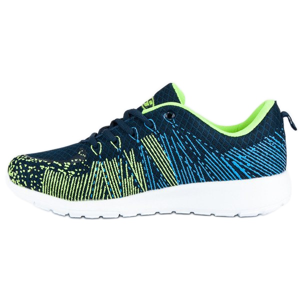 Hasby Lehká sportovní obuv zelená námořnická modrá 1