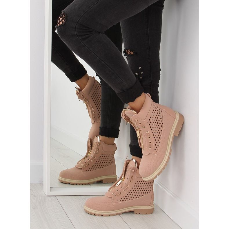 Prolamovaný balzám, zlatý zip, R103 růžový 2