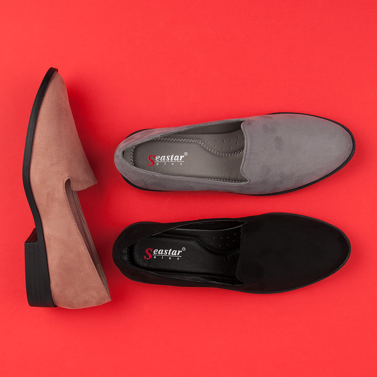 Seastar Semišové pány šedá 1