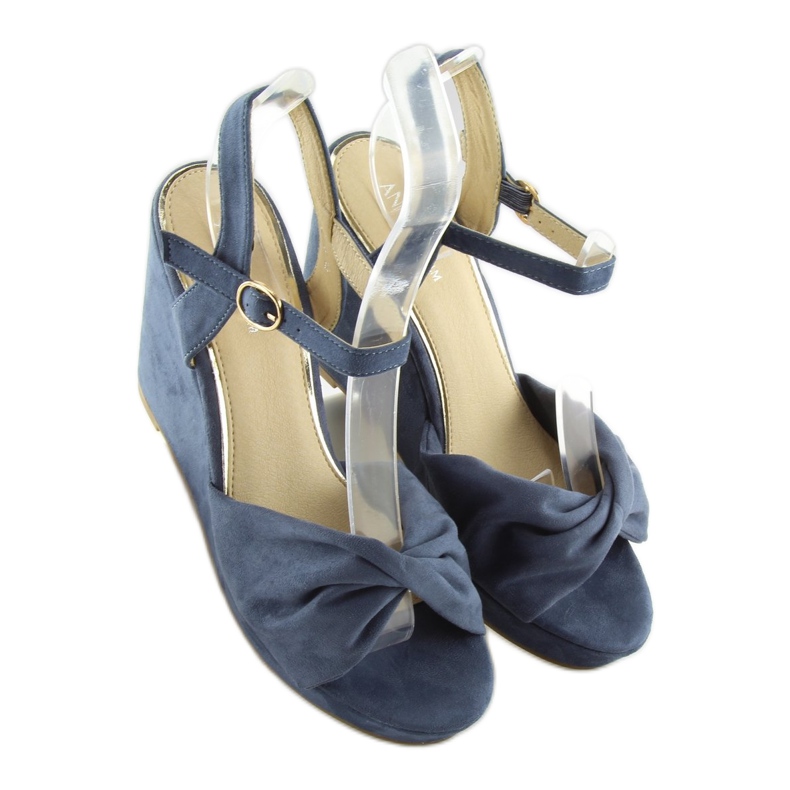 Námořnicky modré sandály JM-M214M námořnická modrá 1