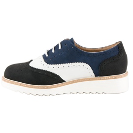 Vázané dámské boty černý 2