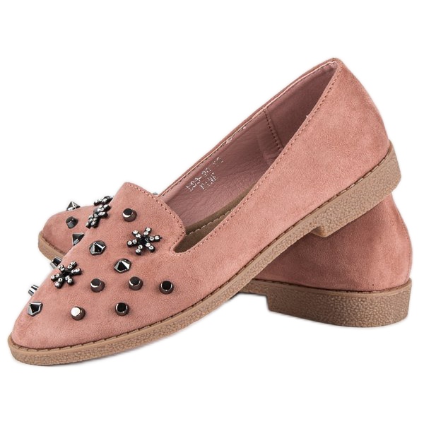 Růžoví páni s kamínky růžový 2