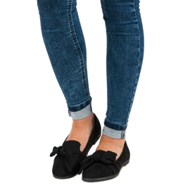 Bestelle Pánové z černého semiše černá 1