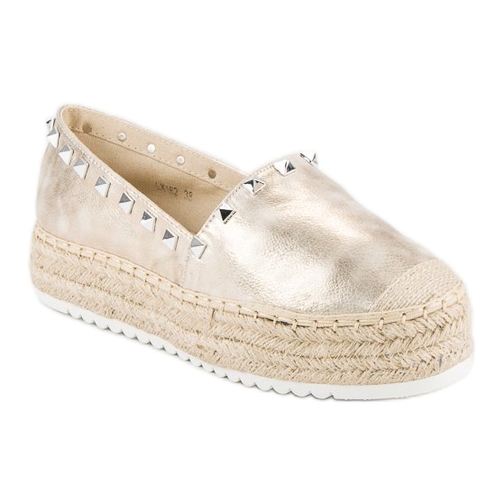 Forever Folie Espadrilky na platformě žluť 1