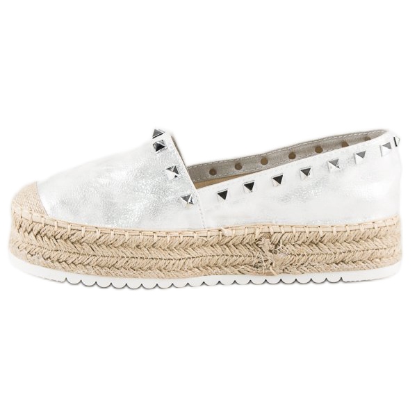 Forever Folie Espadrilky na platformě šedá 1 Forever Folie Espadrilky na platformě šedá 1