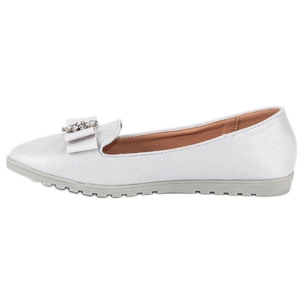 Nio Nio Elegantní balerínky šedá 1