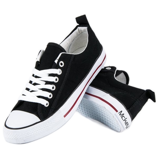 McKey Klasické dámské tenisky černý 2