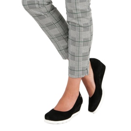 Filippo Dámské semišové lodičky černá 1