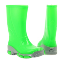 Zelené galoše s ionty stříbra Ren But zelená 3