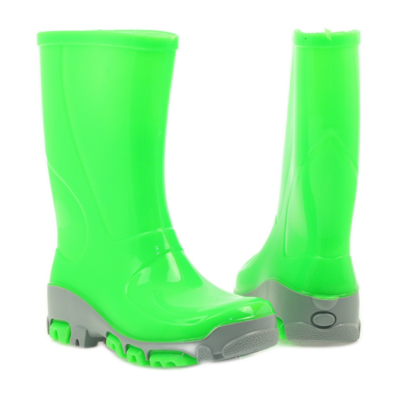 Zelené galoše s ionty stříbra Ren But zelená 3