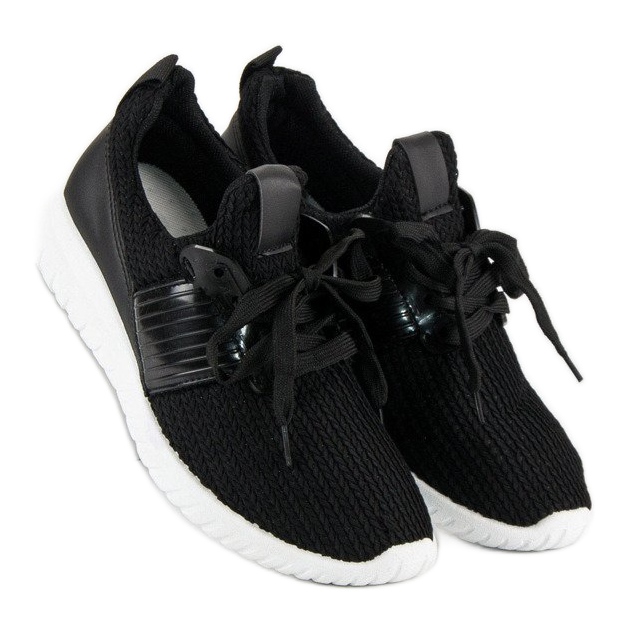 Textilní sportovní obuv černá 1 Textilní sportovní obuv černá 1