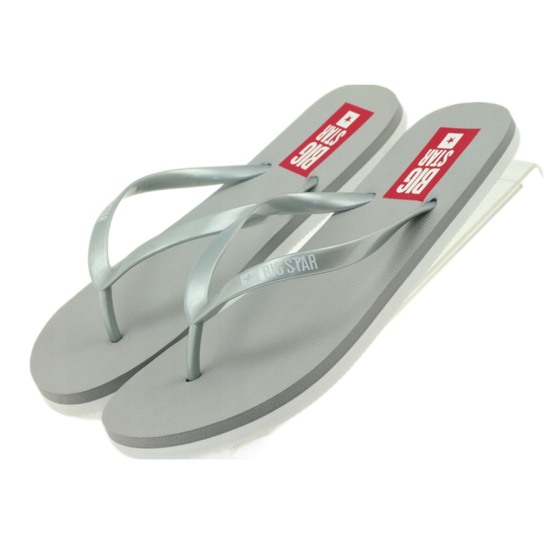 Big Star Women's Flip -flops 274A130 Grey šedá 4