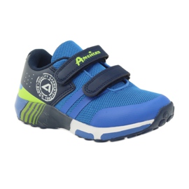 American Club Americká sportovní obuv ADI pro děti 16687 modrá modrý zelená námořnická modrá 1