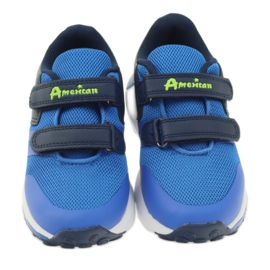 American Club Americká sportovní obuv ADI pro děti 16687 modrá modrý zelená námořnická modrá 3