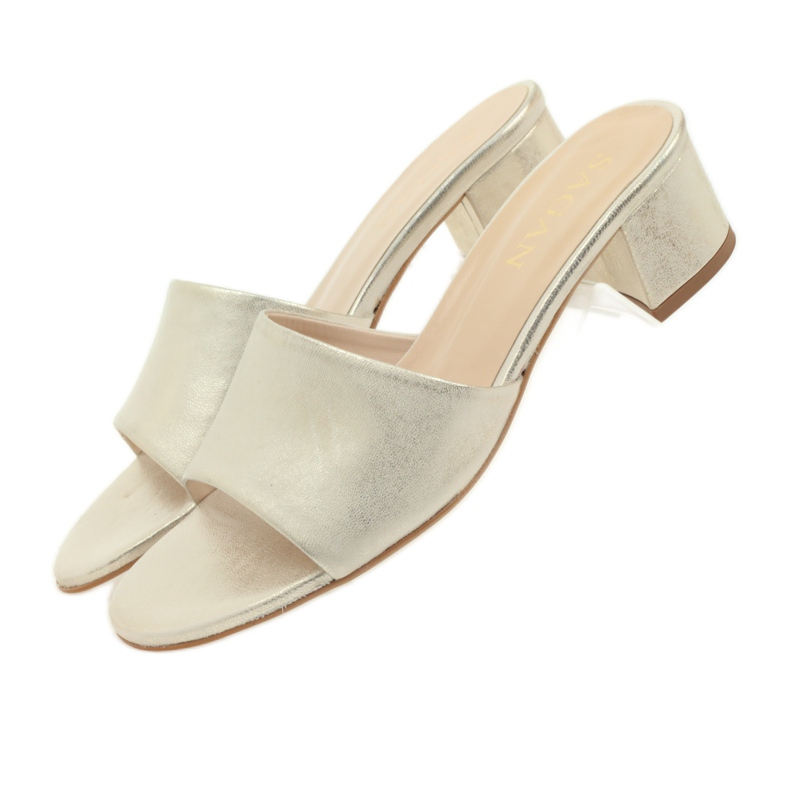 Sagan zlaté pantofle 2554 zlatý 4