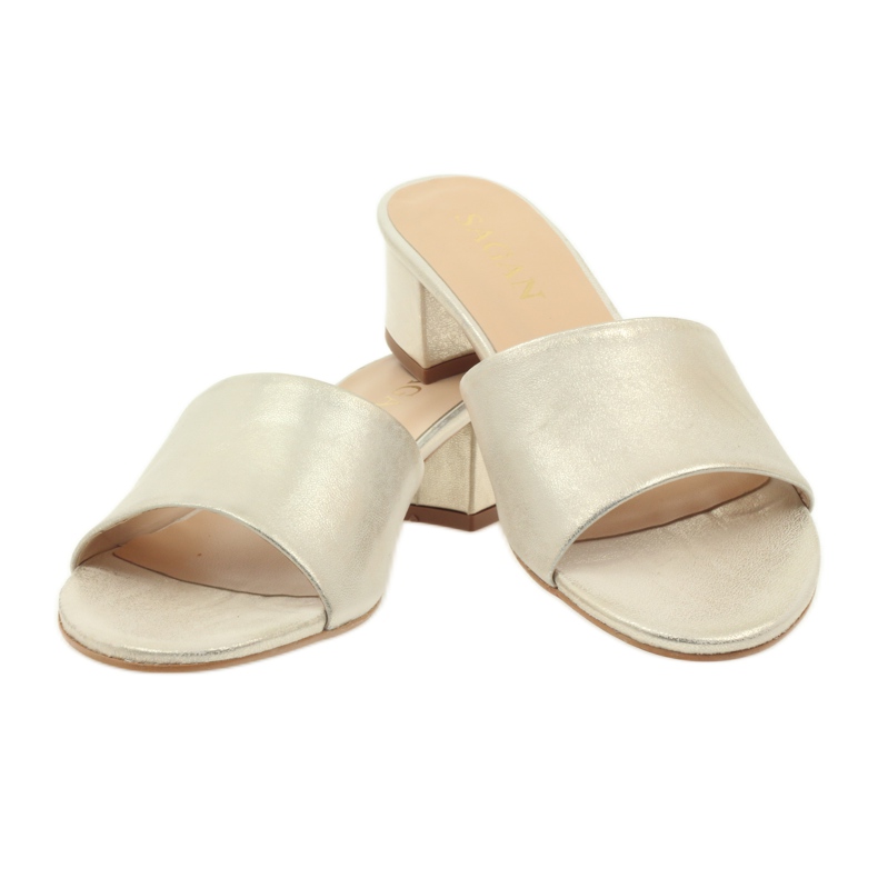 Sagan zlaté pantofle 2554 zlatý 5