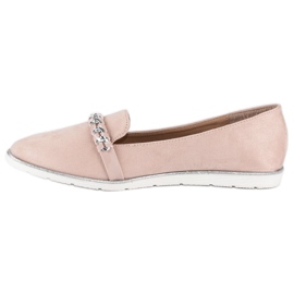 Super Me Béžové semišové lordy béžový 1